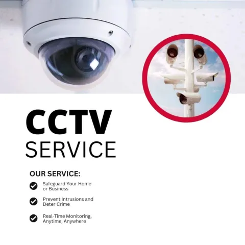 Secure-Eye-Technologies-installing-certified-CCTV-camera-in-Ajman